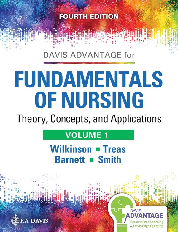 Test Bank for Fundamentals of Nursing Theory Concepts and Applications 4th Edition